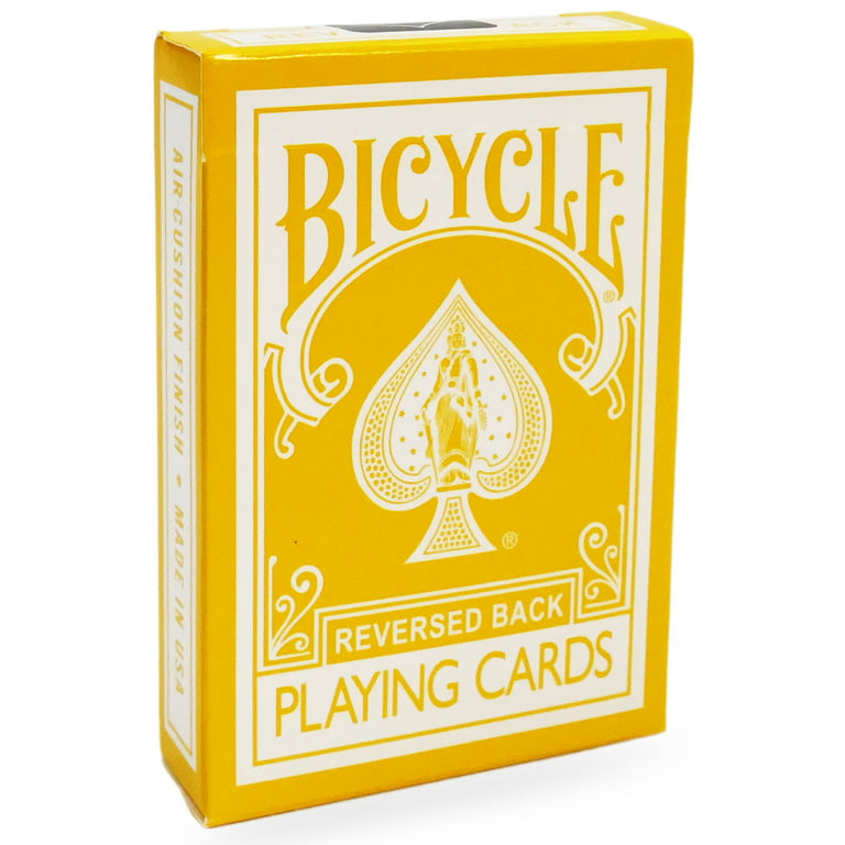 Yellow Bicycle Playing Cards Deck 