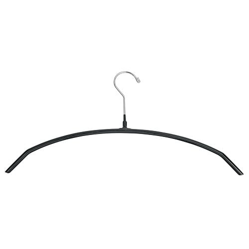 Econoco PC16/B-SW 16" Non-Slip Hanger w/ Swivel Hook - Black Color,Pack Size - 100