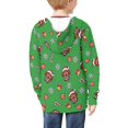 thumbnail image 4 of DISNIMO Christmas Dachshund Hoodie for Kids Snowflake Hoodies Jackets for Girls Graphic Zip Up Hoodie Sweatshirt Boys Zipper Sweatshirts Size 8-10 Clothing Unisex Fall Clothes Kid, 4 of 7