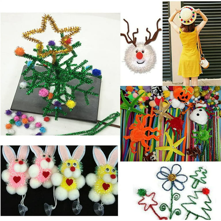 500 Pcs Pastel Pipe Cleaners, 30cm Pipe Cleaners in Bulk, Force Colour Craft  Pipe Cleaners Halloween Decorations, Christmas and Valentine's Day Pipe  Cleaners Children's Toy Craft supplie by XIPCO - Shop Online