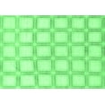thumbnail image 1 of Ahgly Company Indoor Rectangle Checkered Emerald Green Modern Area Rugs, 7' x 10', 1 of 4