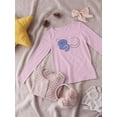 thumbnail image 3 of Very Peri Lazy Cat Art Long Sleeve Toddler -Image by Shutterstock,  3 Toddler, 3 of 4