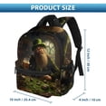 thumbnail image 2 of Saint Patrick's Day Airport Backpack Preppy Cute Mini Shoulder School Backpack Lightweight with Adjustable Shoulder Strap Large Capacity Printed Design, 2 of 6