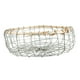 thumbnail image 5 of Cesta de frutas, soporte para almacenar bocadillos, cesta de alambre, frutero, cesta para guardar huevos, cesta para huevos 26cmx9cm, 5 of 9