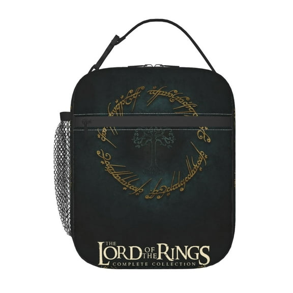 The Lord Of The Rings Lunch Bag Insulated Cooler Box For Snacks Travel Picnic School Supplies Gifts