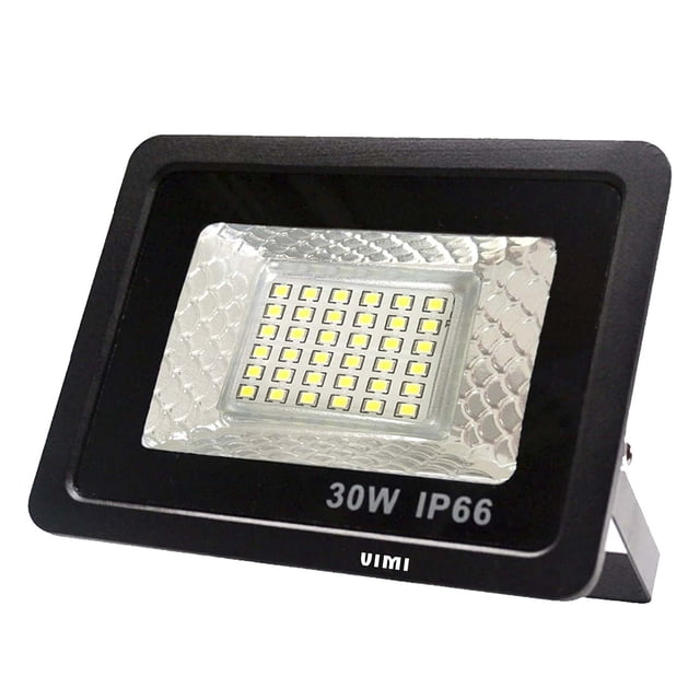 Reflector Ultradelgado De 30w Tono Frio Impermeable