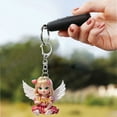 thumbnail image 6 of Kieccall Girl Baby Pendant 2d Flat Car Pendant Car Decoration Bag Pendant, 6 of 7