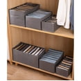 thumbnail image 5 of Organizador de cajones de armario para camisetas Jeans para caja de almacenamiento de armario A Afortunado Sencillez, 5 of 5
