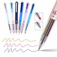 thumbnail image 1 of Pens 6 PCS Multicolor Pen 4 In 1 18 Colors 0.5mm Multicolor Gel Ink Pen Consecutivte Consecutive 18 Colors Quick Drying Gel Ink Pen For School 5ml, 1 of 9