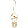 thumbnail image 1 of Rugby Combination Double Helix Car Keychain Angel Wing Pendant, 1 of 4