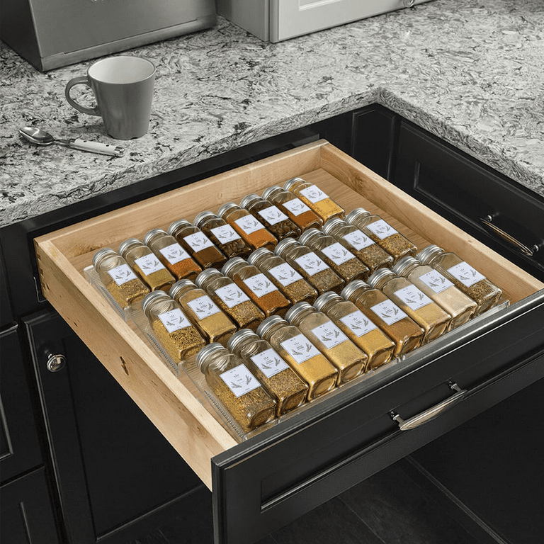 Spice Drawer Organization