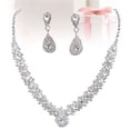 thumbnail image 1 of NUOLUX 1Par Collar Con Aretes De Para Y Eventos Formales Exquisito, 1 of 8