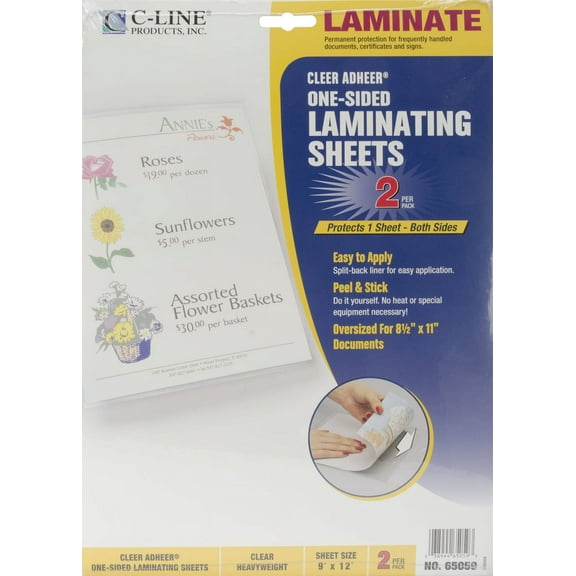Cleer Adheer Laminating Sheets