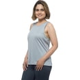 thumbnail image 2 of Workout Tank Tops for Women Athletic Yoga Tops Running Tank Top - Light Grey, 2 of 5