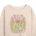 thumbnail image 3 of Marvel Hulk - Floral - Women's French Terry Pullover Sweatshirt, 3 of 5