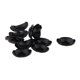 thumbnail image 4 of Accesorio de de puerta de muebles en miniatura 1/6 Negro Sunnimix Manijas de puerta de casa de muñecas, 4 of 5