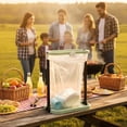 thumbnail image 4 of Portable Trash Bag Holder SomWiBe Collapsible Trash Can Stand for Kitchen Home Camping, Foldable Metal Frame, 1 Pack, 4 of 6