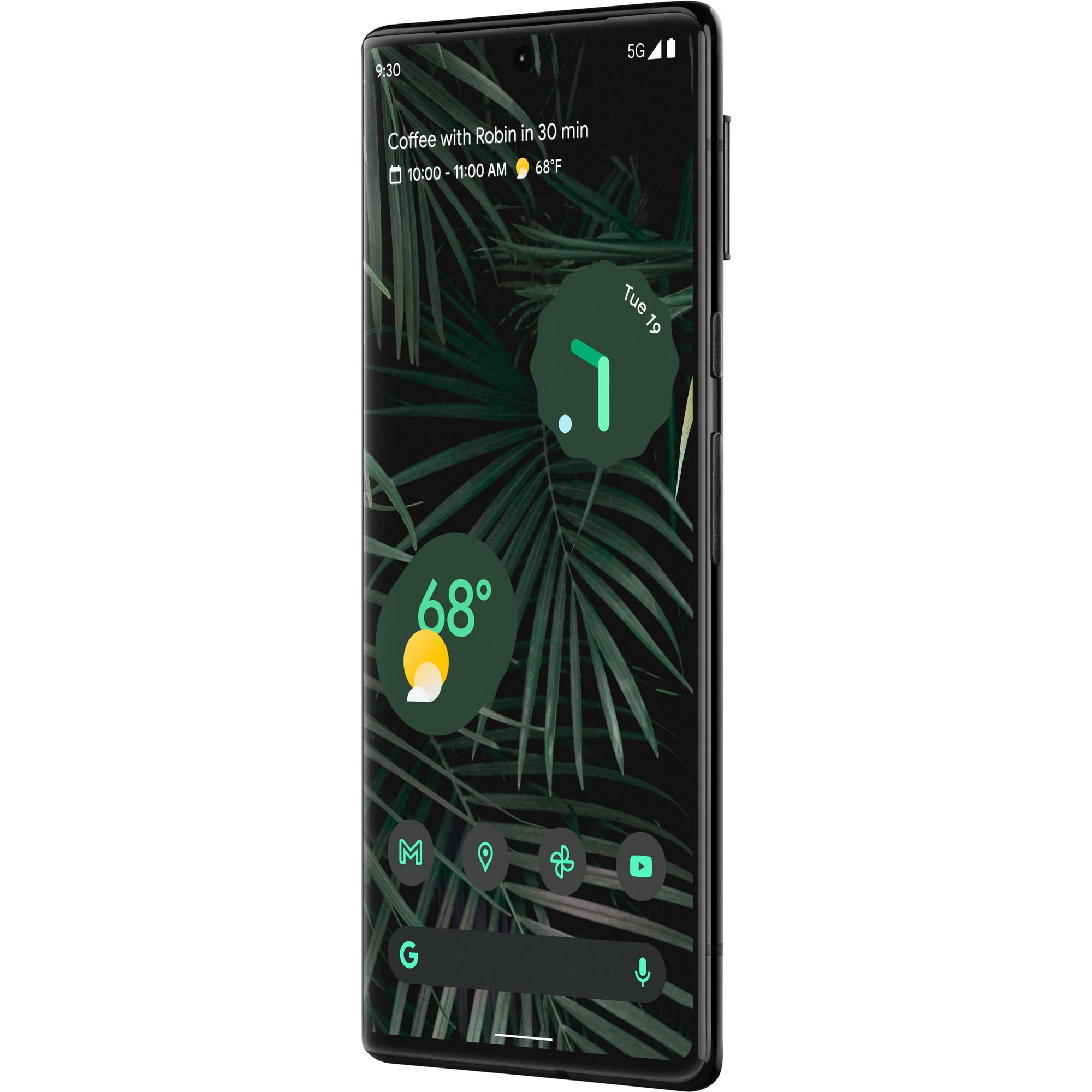 Restored Google Pixel 6 Pro 128GB Fully Unlocked Phone Stormy Black (Refurbished)