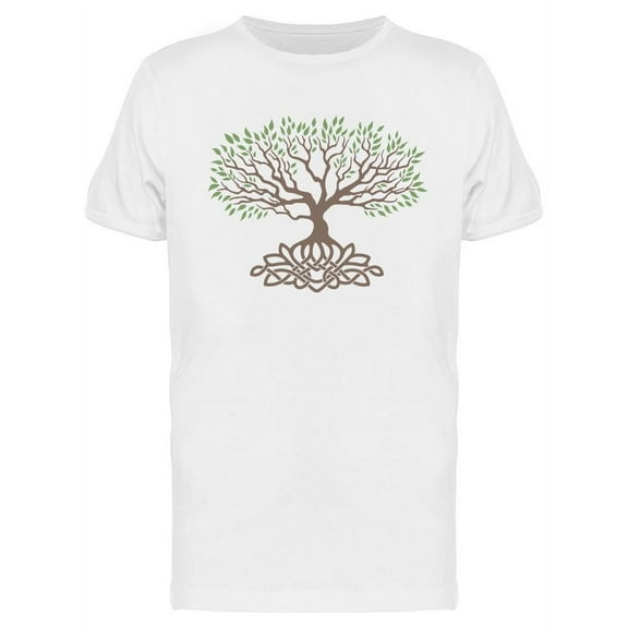 Big Celtic Tree Of Life T-Shirt Men -Image by Shutterstock, Male Small