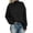 Black, variant on Only Moment Blue Oversized Sweaters for Women High Neck 2026 Fashion, Soft Comfy Basic Pullover Shirts, Classic Loose Fit, Daily Casual, Teacher Outfits, Winter Layering Clothes 2XL