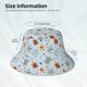 thumbnail image 3 of Fotbe Sea Turtle Sombrero Tipo Pescador con Estampado – Sombrero de Sol de Algodón de Moda para Playa, Golf, Pesca, 3 of 6