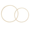 thumbnail image 1 of Anillos de bambú ,Aros De Madera Redonda, de bambú de madera,anillos,aros,manualidades,Círculo de bambú Anillo de aro de, 1 of 9