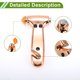 thumbnail image 5 of Ofertas Únicas 1 Pc Martillo de Seguridad Universal para Automóvil Rompedor de Cristales Herramienta de Escape Urgente Tono Dorado Cromado, 5 of 6