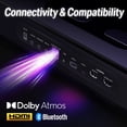 thumbnail image 6 of OXS Thunder Pro Gaming Soundbar with 5.1.2 Dolby Atmos Surround Sound System,Black, 6 of 9