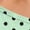 01 Green, variant on Off the Shoulder Polka Dots Tank Tops for Women Summer Stretch Sleeveless Going Out Casual T-Shirt Fitted Blouses