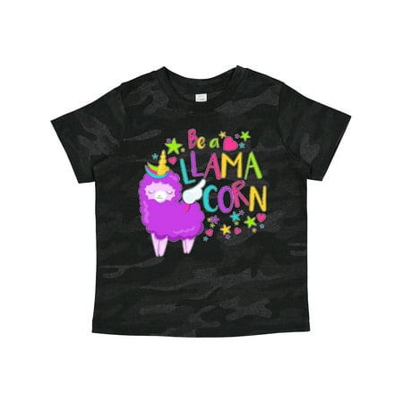 

Inktastic Be a Llamacorn- Cute Llama Gift Toddler Boy or Toddler Girl T-Shirt