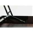 thumbnail image 6 of Juno Dark Brown Engineered Wood Lift Top Desk with Hidden Storage and Drawer, 6 of 12