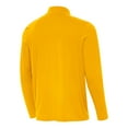 thumbnail image 3 of Men's Antigua  Gold Michigan Wolverines Intent Quarter-Zip Top, 3 of 3
