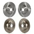 thumbnail image 1 of CMX Front Rear Disc Brake Rotors Kit for Car Ford Fusion Lincoln MKZ K8-101149, 1 of 8