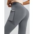 thumbnail image 3 of Yoga Pants for Women, High Waisted Tummy Control Workout Leggings with Pockets, 3 of 4