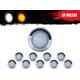 thumbnail image 1 of 10 Plafones Botón 2 Leds Ámbar / Blanco Redondos Tunelight TUNELIGHT-RENOVATIO ., 1 of 7