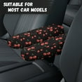 thumbnail image 3 of Yuyamidu Cherry Car Seat Armrest Covers One Pair Car Arm Rest Decorative Accessories Easy to Install Armrest Protector Covers for Cars SUVs Trucks Sedans, 3 of 7