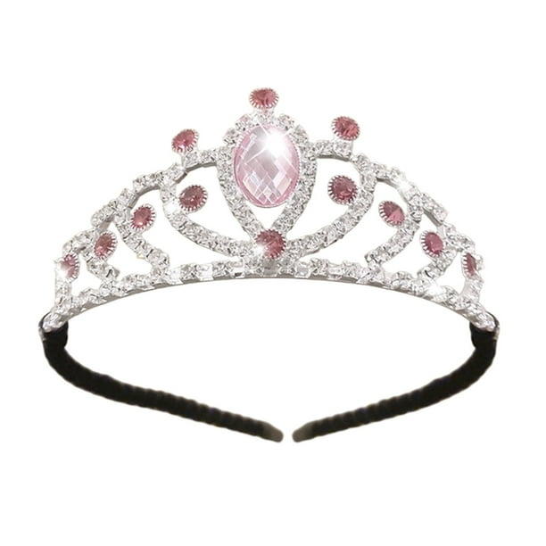 Diadema con perforaciones de agua para novias, bodas y celebraciones de 18 cumpleaños. Accesorio para el cabello.
