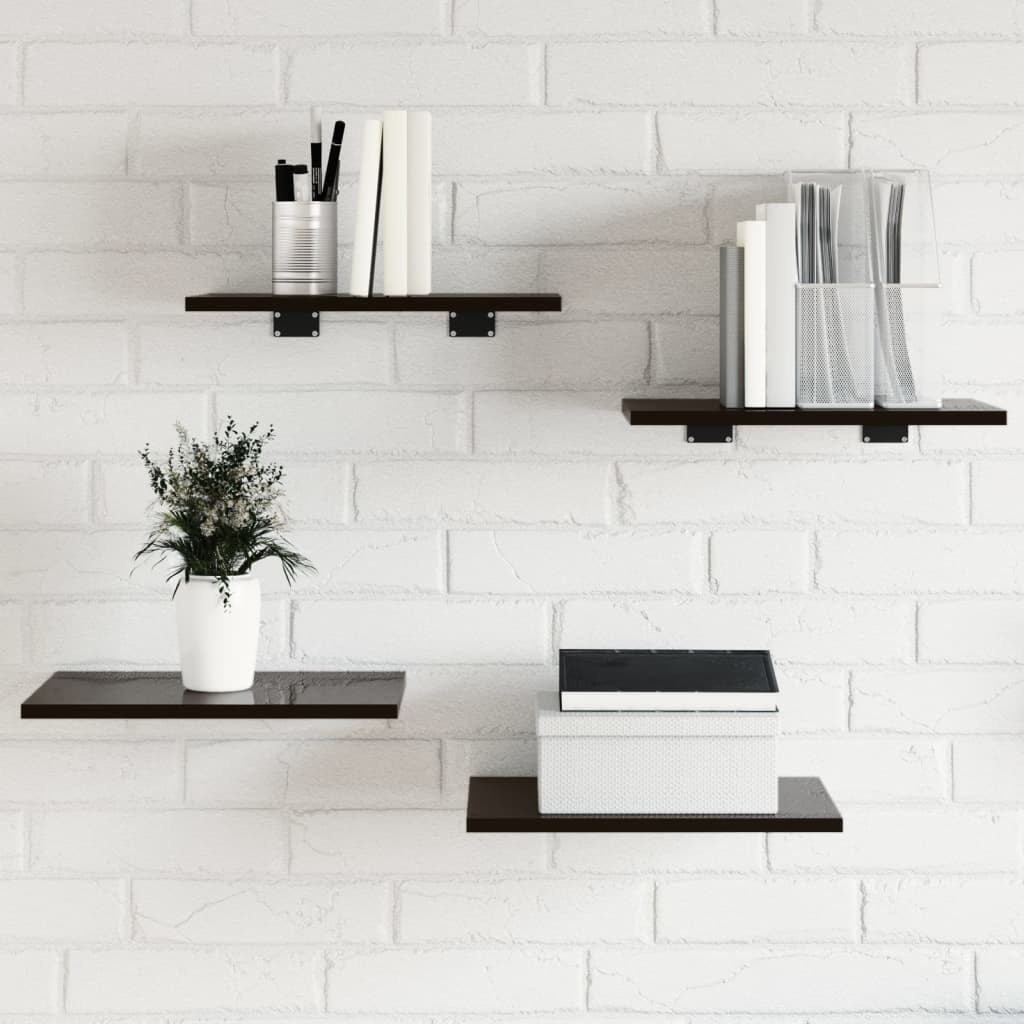 vidaXL Floating Shelf Wall Bookshelf Board for Living Room Engineered Wood