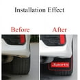 thumbnail image 4 of 2Pcs Sports Universal Mud Flaps Mudflaps Splash Guards Fender Flares Front Rear, 4 of 6