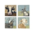 thumbnail image 1 of Metaverse Jade Reynolds 'Farm Life B' Canvas Art (Set of 4), 1 of 5