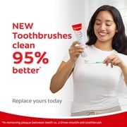 Colgate Total Active Prevention Foaming Clean Medium Toothbrush, 2 Pack