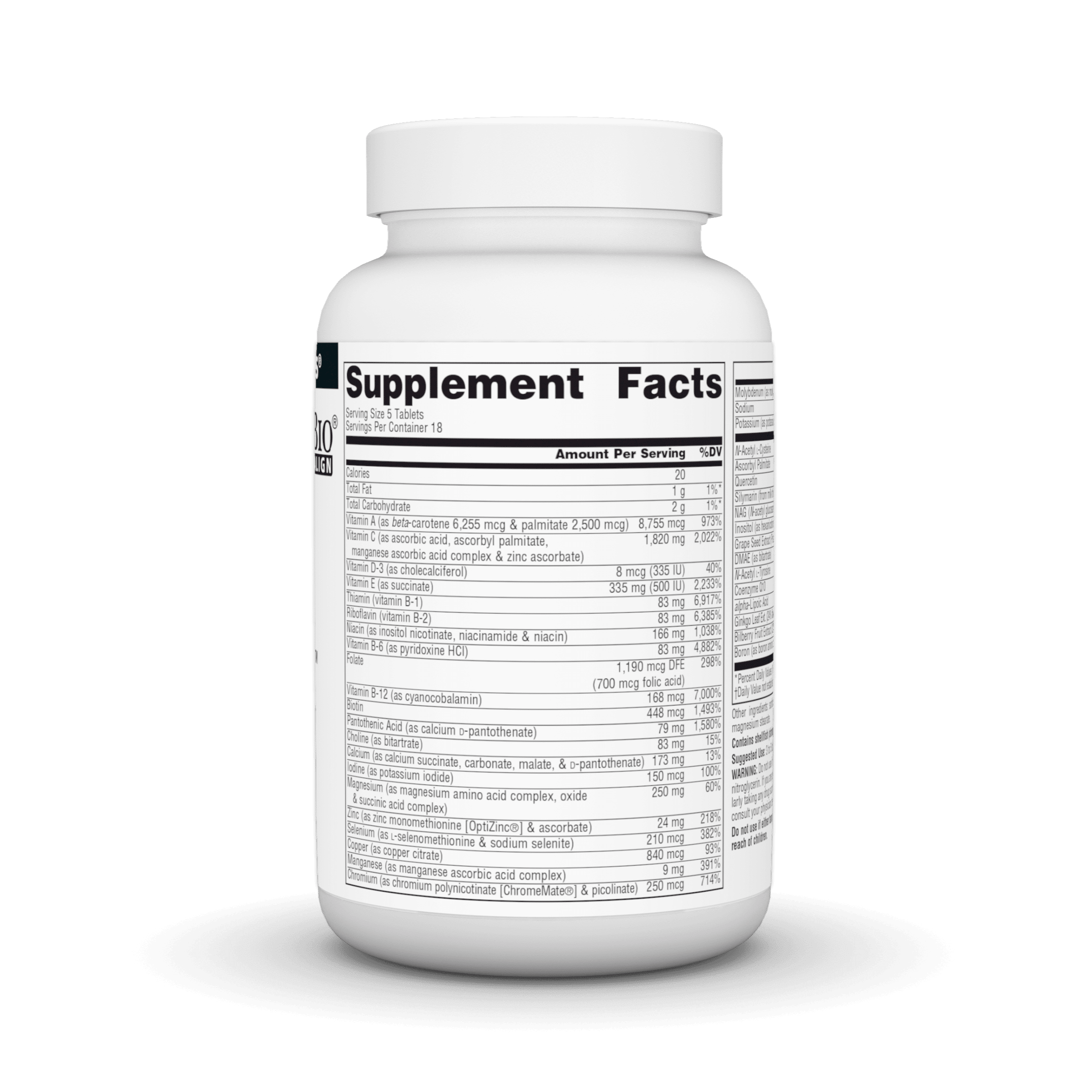 Source Naturals Elan Vital Multiple for Multiple Body System Support 90 Tablets