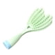 thumbnail image 4 of Cepillo desenredante Mango antideslizante Cepillo de pelo duradero con ventilación para todos los estilos de cabello Verde Yuyangstore Cepillo para desenredar el cabello, 4 of 8