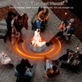 thumbnail image 6 of Towallmark Fire Pits for Garden, 35.4 Inch Smokeless Fire Pit, 304 Stainless Steel Wood Burning Fireplaces with Removable Ash Pan & Stand, Portable Safe Burning Firepit, 6 of 7
