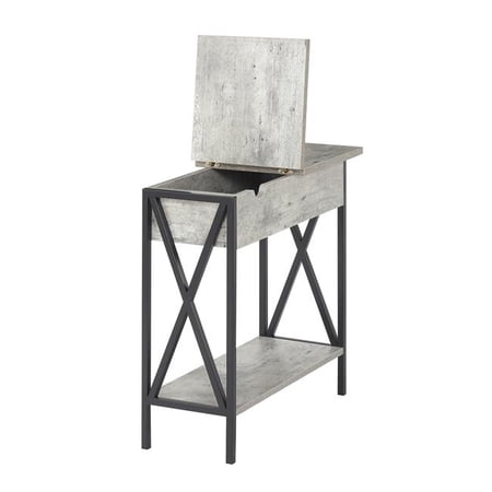 Tucson Electric Flip Top Table - Faux Birch