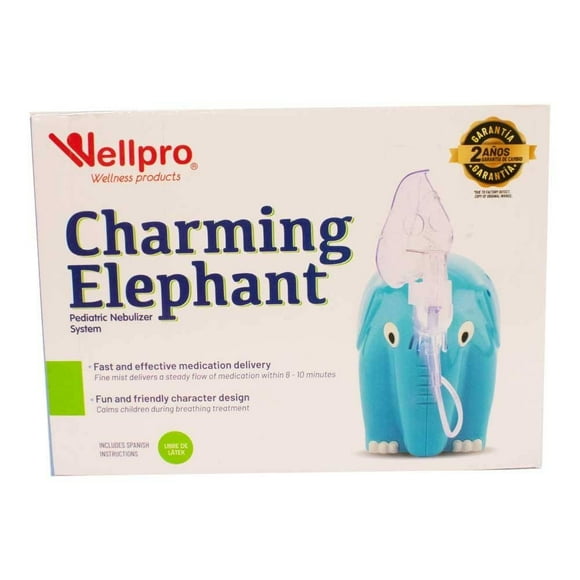 Sistema Nebulizador Pediátrico Wellpro elefante encantador
