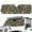 Camo Hunting, variant on Uorisanigo Windshield Sun Shade for Jeep Wrangler TJ JK JKU Sport Sahara Rubicon 2 Door & 4 Door-Blocks UV Rays Sun Visor,Cute Floral Print Car Sunshade Keep Your Vehicle Cool,Car Window Shades