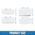 thumbnail image 3 of Unique Bargains Car Gear Panel Electronic Handbrake Button Cover Trim for Honda Civic Aluminum Alloy Silver Tone 4 Pcs, 3 of 6