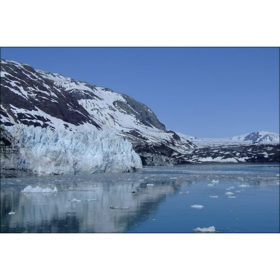 24"x36" Gallery Poster, TARR INLET, GLACIER BAY NATIONAL PARK