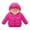 Hot Pink, variant on SYNPOS Toddler Little Boy Girl Fleece Hooded Puffer Jacket Winter Down Coat,5T
